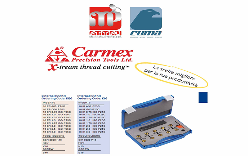 Kit Filettatura Carmex