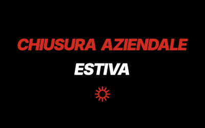 Chiusura aziendale estiva 2026