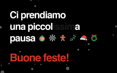 Chiusura aziendale per festività natalizie